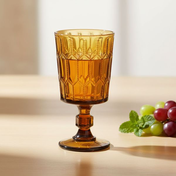 Almera Lucky Art 4Lu Cam Kadeh Seti Amber - 3