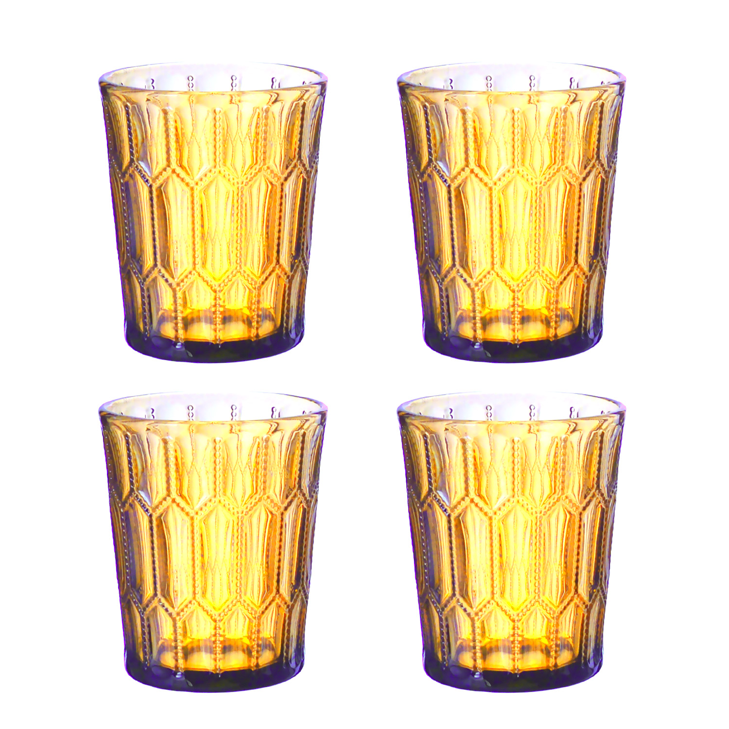 Almera Lucky Art 4Lu Cam Su Bardagı Seti Amber - 1