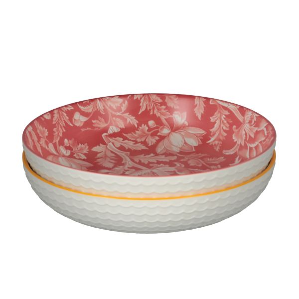 Aurea 2Li Seramik Derin Tabak Set 22Cm - 4