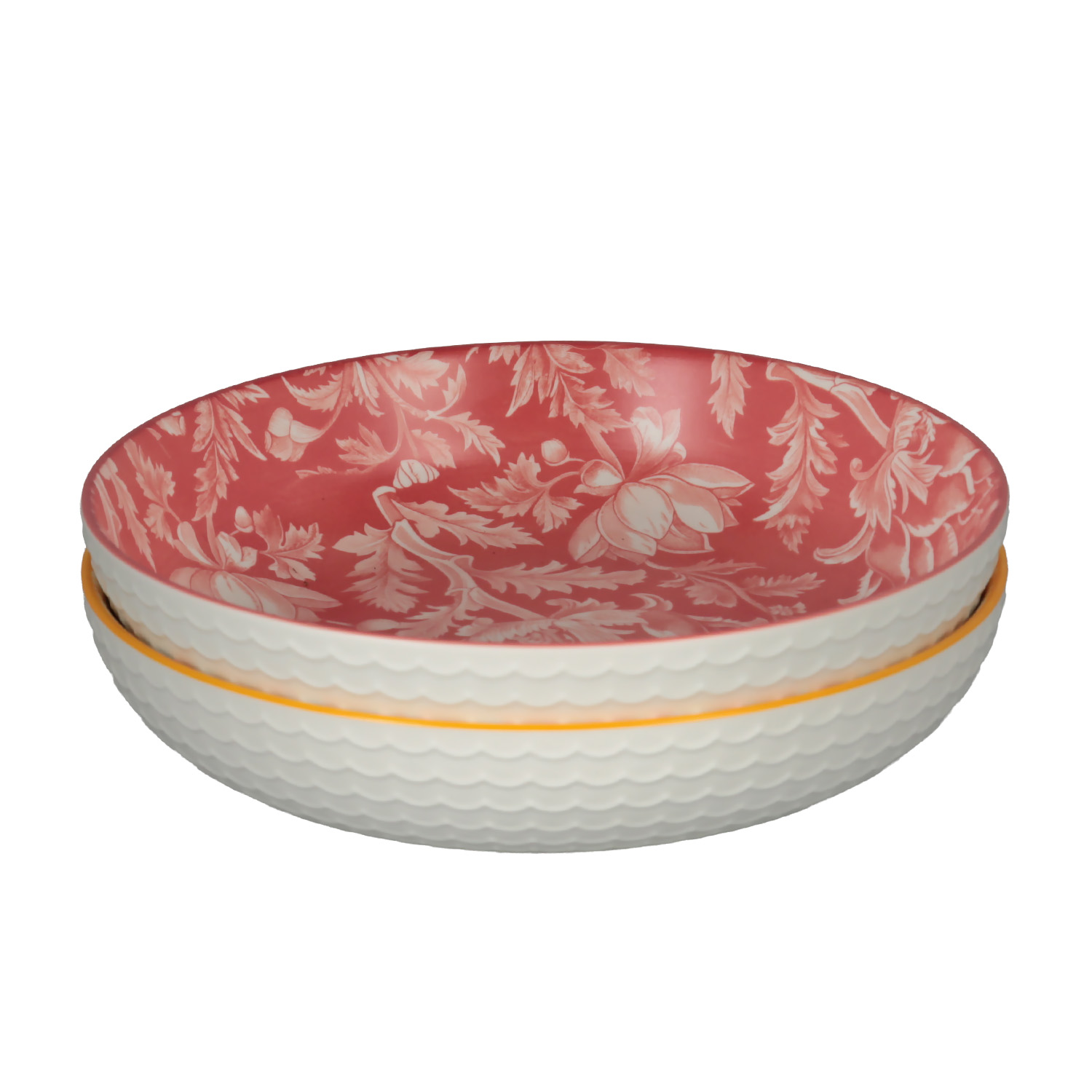 Aurea 2Li Seramik Derin Tabak Set 22Cm - 4