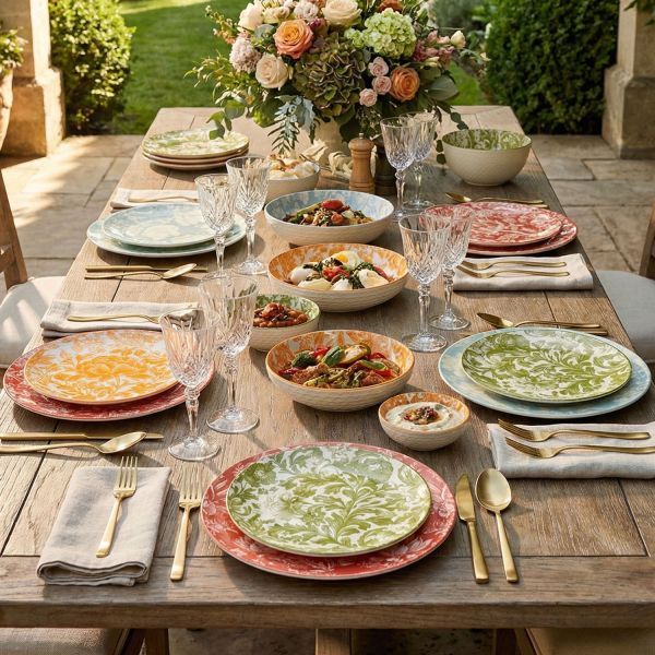 Aurea 2Li Seramik Kase Set 25Cm - 4