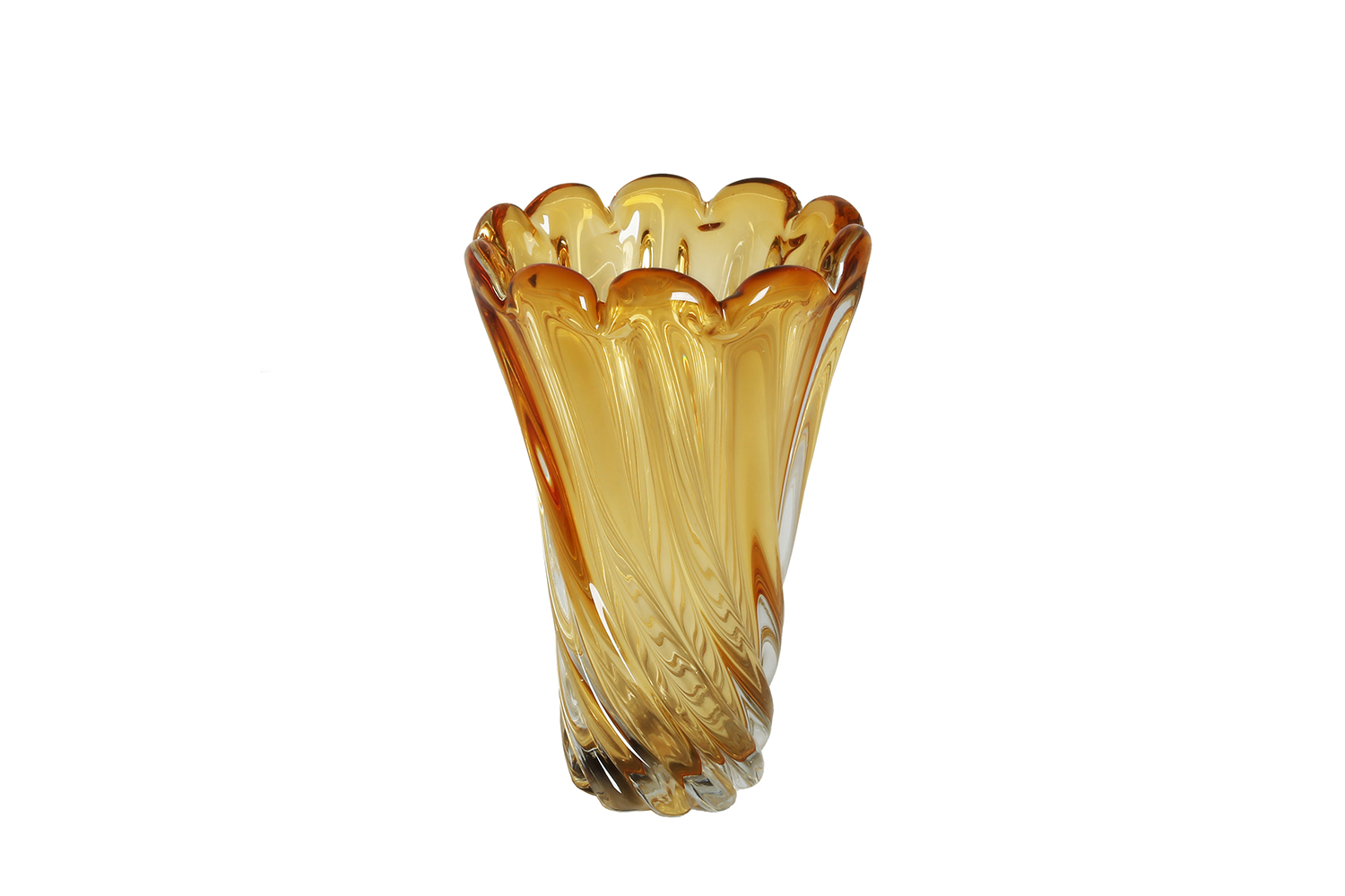 Luckyart Bal Yayvan Vazo 20x30 Cm - 1