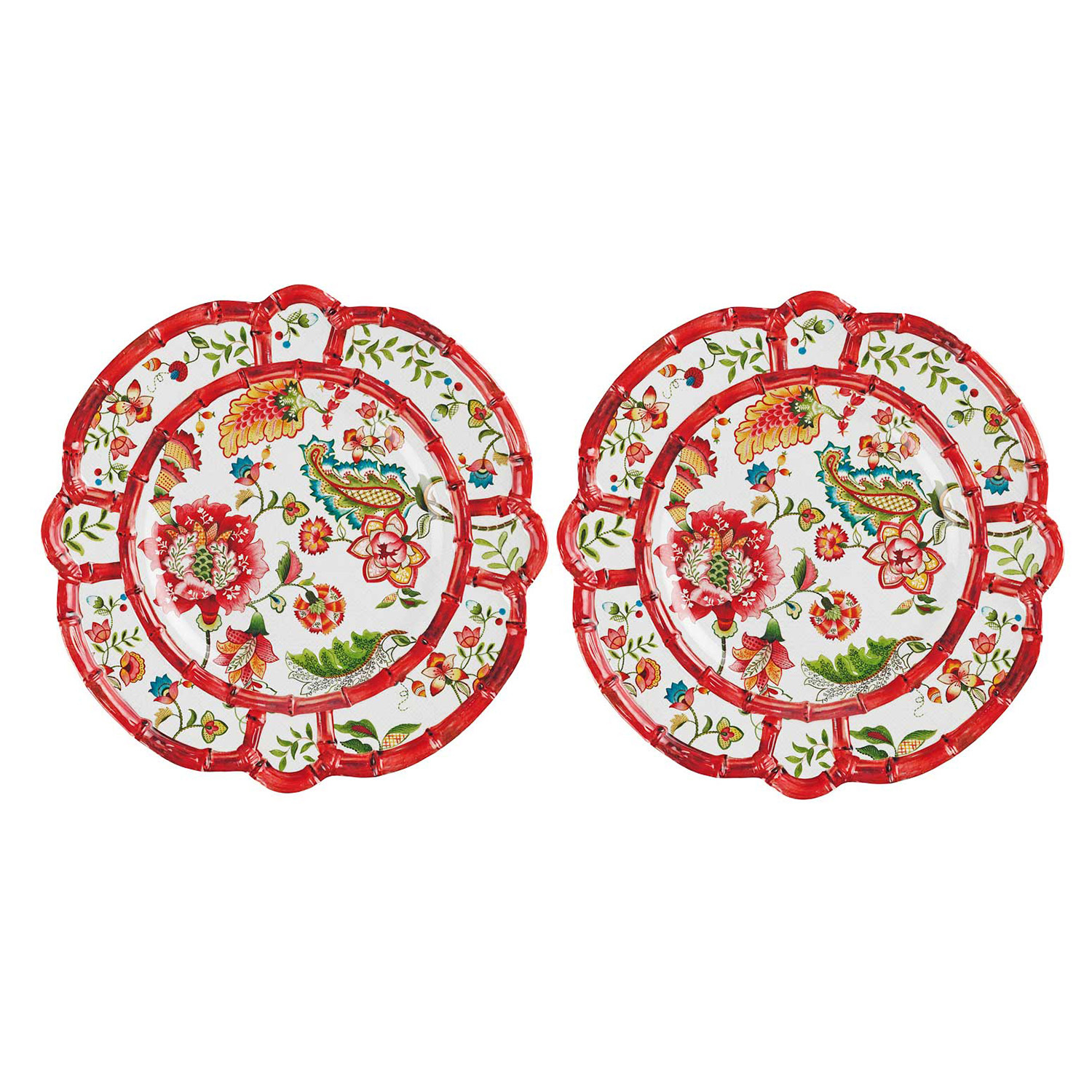 Bellus Melamin 28Cm 2Li Tabak Seti - 1