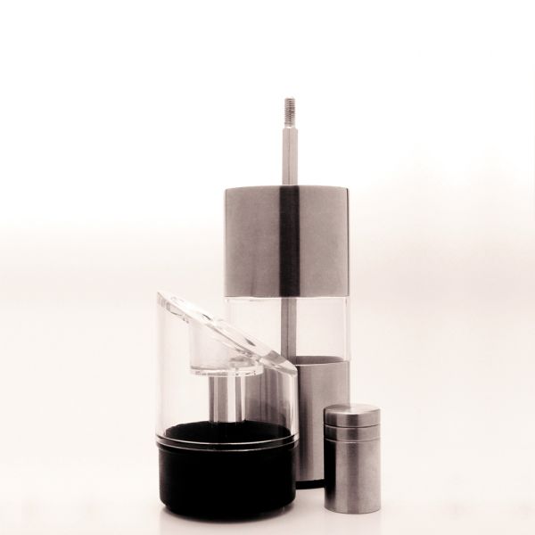 Berghoff Essentials İkisi bir arada Paslanmaz Çelik Tuz ve Karabiber Değirmeni 17 cm - 3