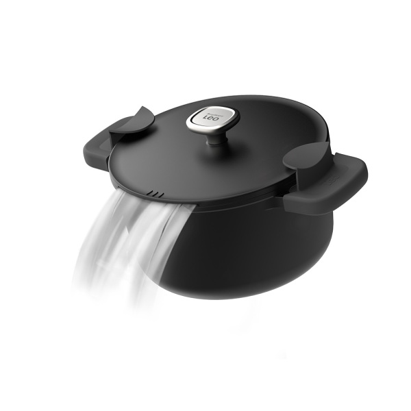 Berghoff 1+1 Hediye Leo Phantom Yapışmaz Kapaklı Güveç 20 cm - 3