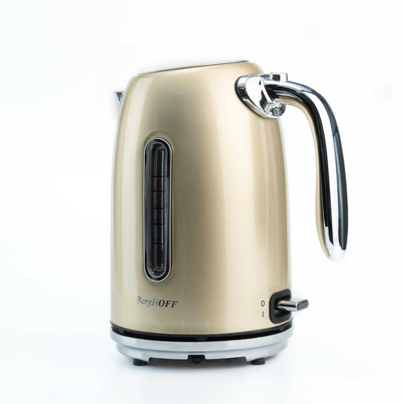 Berghoff Gem Metallic 1.7 Litre Su Seviyeli Bej Kettle - 2