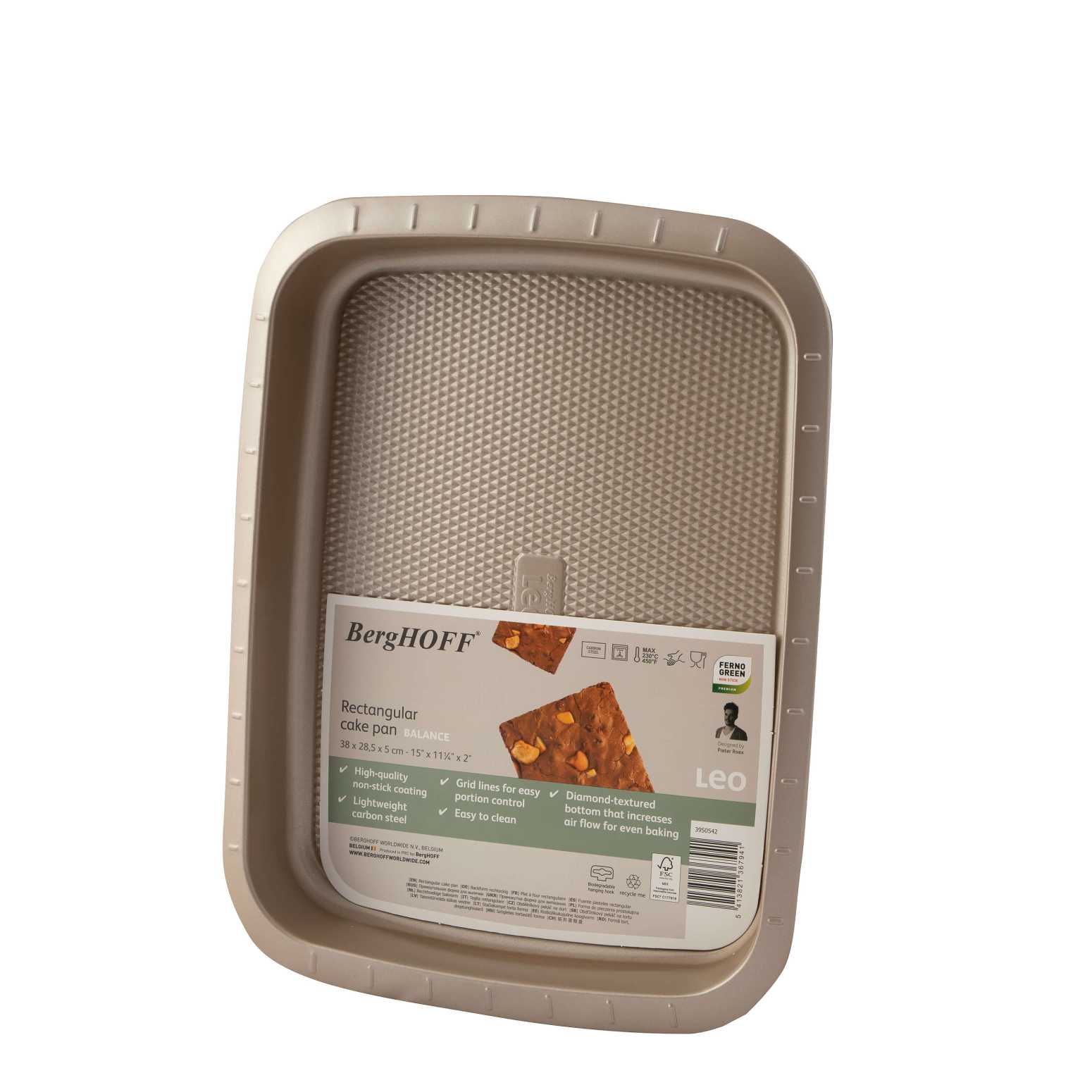 Berghoff Balance Fırın Kabı 22x22x5 Cm - 3