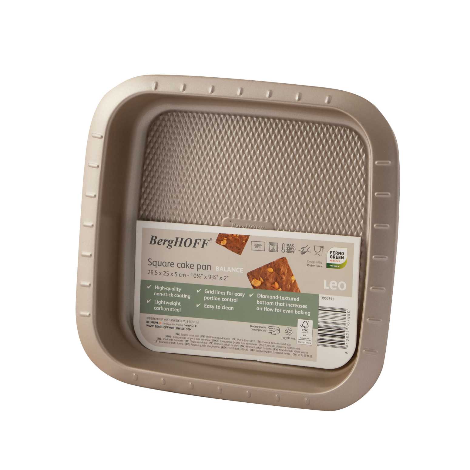 Berghoff Balance Fırın Kabı 22x22x5 cm - 2