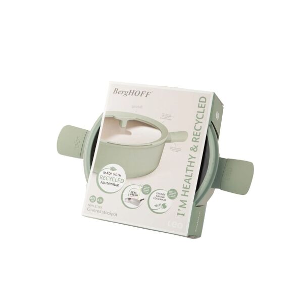 Berghoff Balance Sage Yapışmaz Seramik Kapaklı Tencere 28 cm - 3