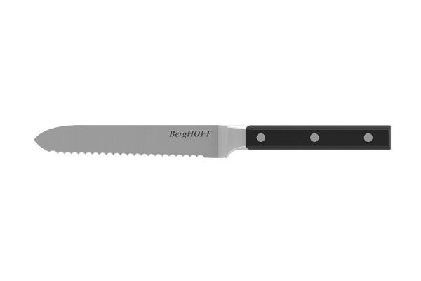 BergHOFF DINA GENE Paslanmaz Çelik Tırtıklı Çok Yönlü Bıçak 12,5 cm