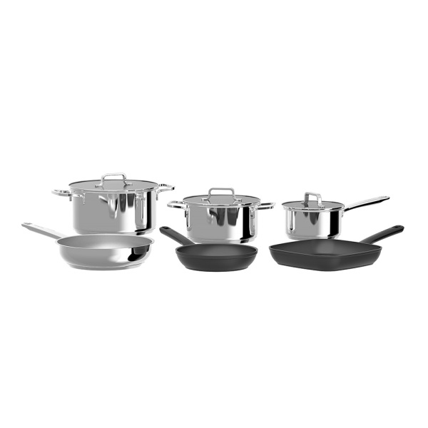 BergHOFF DINA Helix 9 parçalı Tencere Seti (1)