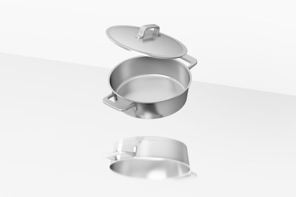 Berghoff Dina Meta 10 Parça Paslanmaz Çelik Tencere Seti - 4