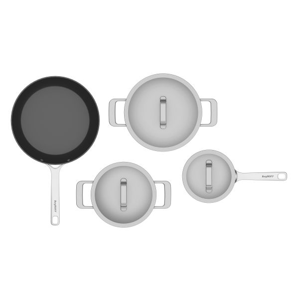 Berghoff Dina Meta 7 Parça Tencere Seti - 5
