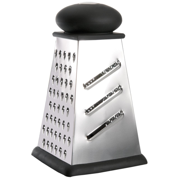 Berghoff Essentials 18/10 Stainless Steel 4-Way Square Grater 22 cm