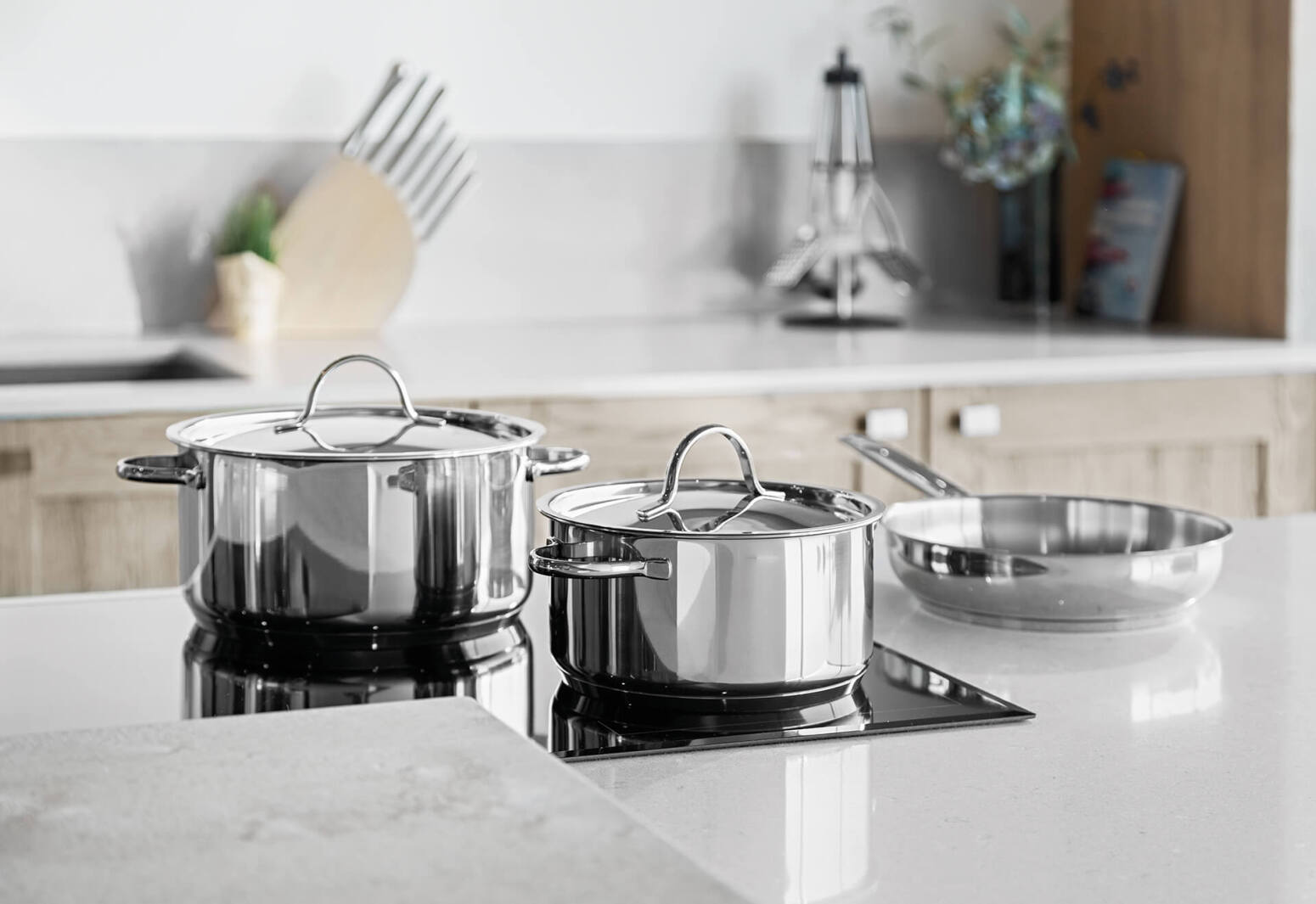 Berghoff Essentials 7 Parça 18/10 Paslanmaz Çelik Tencere Seti - 2