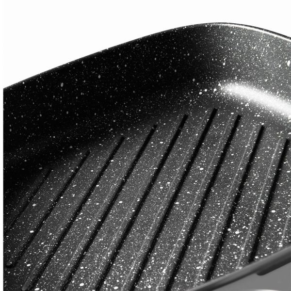 Berghoff Gem Çıkarılabilir Saplı Stay Cool Izgara Kare Tava Gri 24 Cm - 5