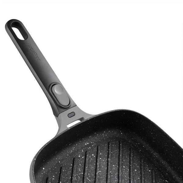 Berghoff Gem Çıkarılabilir Saplı Stay Cool Izgara Kare Tava Gri 24 Cm (1)