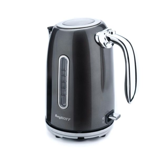 Berghoff - Berghoff Gem Metallic 1.7 Litre Parlak Silver Su Isıtıcısı (1) Berghoff - Berghoff Gem Metallic 1.7 Litre Parlak Silver Su Isıtıcısı (1)