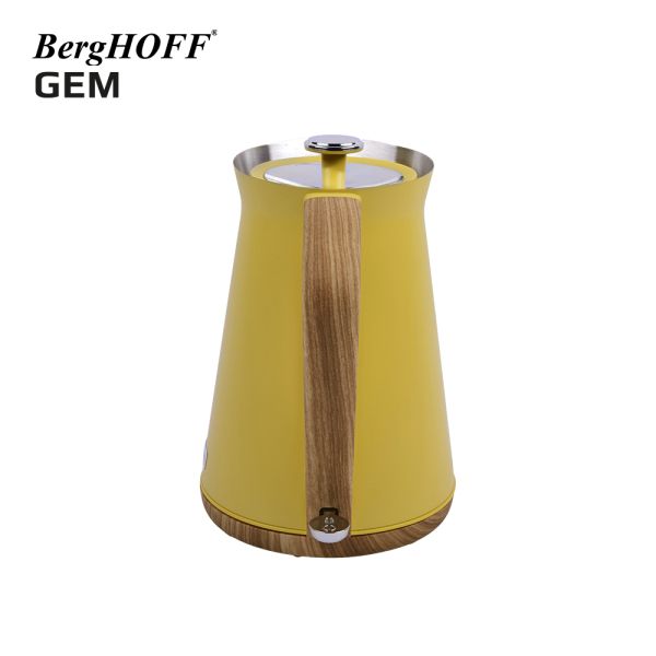 BERGHOFF - BergHOFF GEM NATURAL 1.7 Litre Sarı Su Isıtıcısı (1)