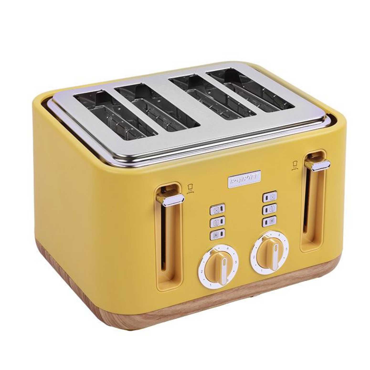 BergHOFF GEM NATURAL Sarı Dört Dilim Ekmek Kızartma Makinesi - 1