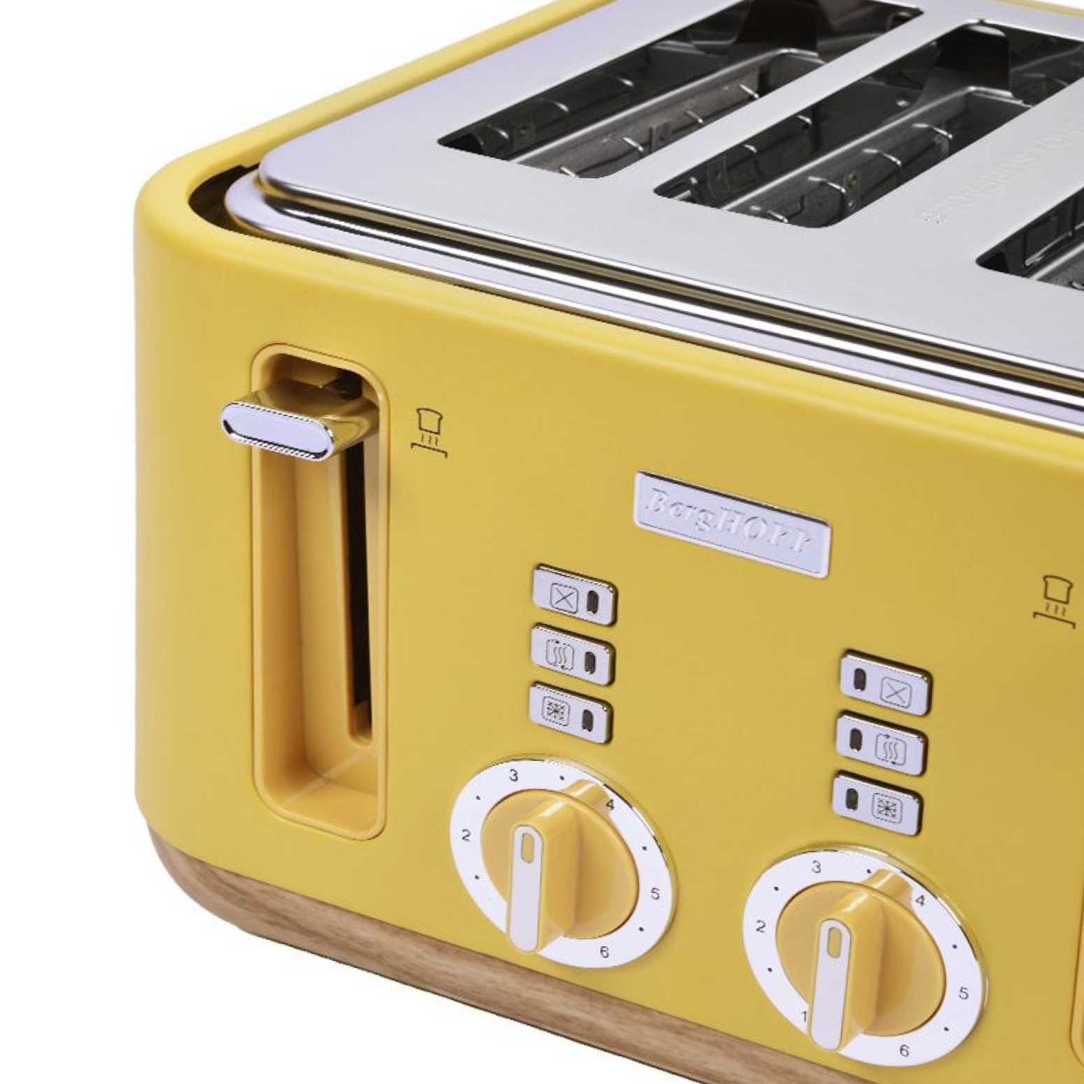 BergHOFF GEM NATURAL Sarı Dört Dilim Ekmek Kızartma Makinesi - 2
