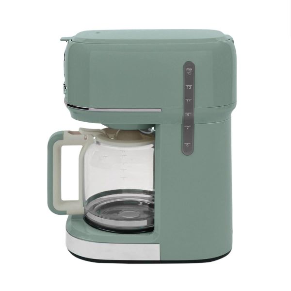 BERGHOFF - Berghoff Gem Retro 15 bardak Mint Yeşil Filtre Kahve Makinesi (1)