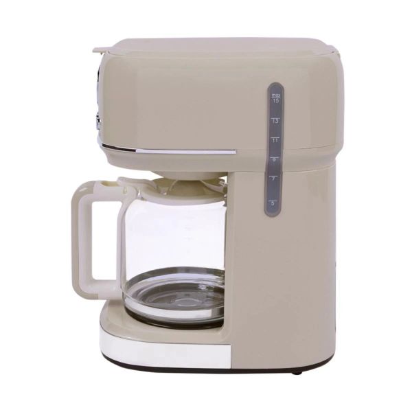 BERGHOFF - MD-2609T BERGHOFF GEM RETRO 15 BARDAK VANİLYA KREM RENGİ FİLTRE KAHVE MAKİNESİ (1) BERGHOFF - MD-2609T BERGHOFF GEM RETRO 15 BARDAK VANİLYA KREM RENGİ FİLTRE KAHVE MAKİNESİ (1)