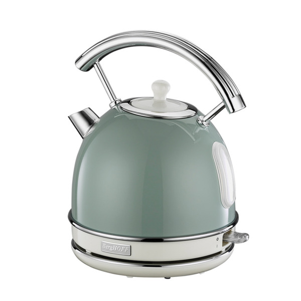 BergHOFF GEM RETRO 1.7 Litre Mint Yeşil Yuvarlak Su Isıtıcısı