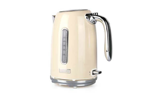 BERGHOFF - JK-145-2200B BergHOFF GEM RETRO 1.7 Litre Vanilya Krem Rengi Yeni Su Isıtıcısı BERGHOFF - JK-145-2200B BergHOFF GEM RETRO 1.7 Litre Vanilya Krem Rengi Yeni Su Isıtıcısı