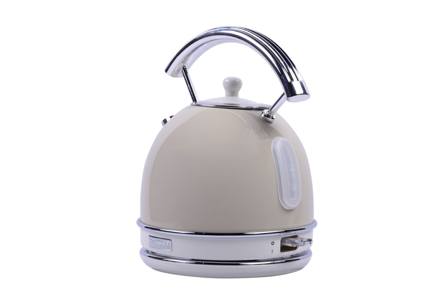 BergHOFF GEM RETRO 1.7 Litre Vanilya krem Rengi Yuvarlak Su Isıtıcısı - 5