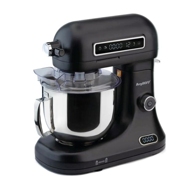 BERGHOFF - Berghoff Gem Retro 5 Lt Siyah Stand Mikser BERGHOFF - Berghoff Gem Retro 5 Lt Siyah Stand Mikser