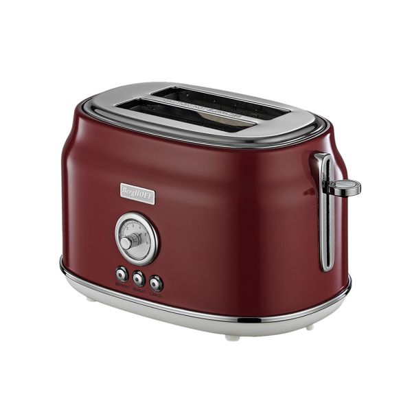 BergHOFF GEM RETRO Kırmızı İki Dilim Ekmek Kızartma Makinesi - 4