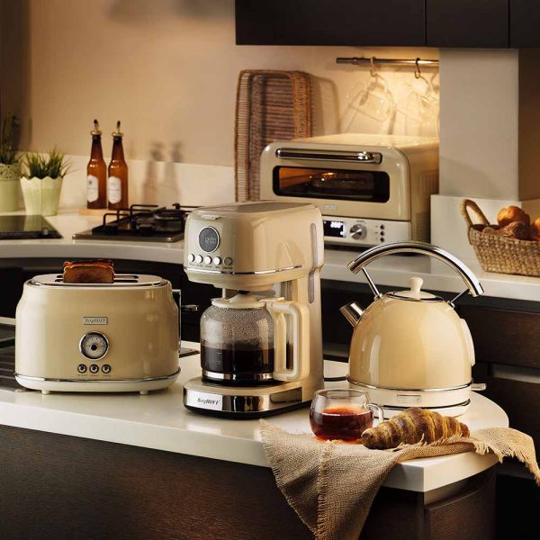 BergHOFF GEM RETRO  Krem Rengi İki Dilim Ekmek Kızartma Makinesi - 4