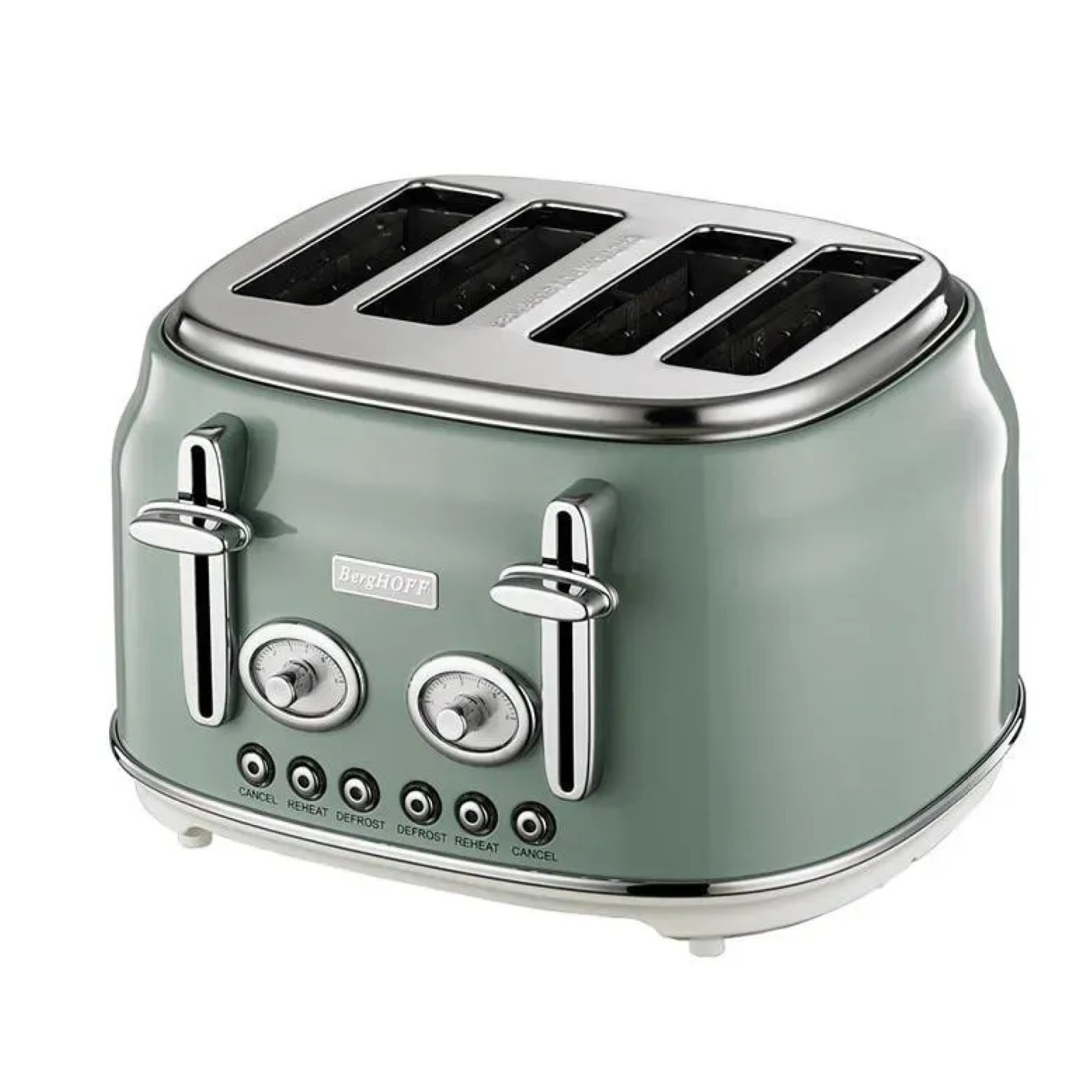 BergHOFF GEM RETRO Mint Yeşil Dört Dilim Ekmek Kızartma Makinesi - 1