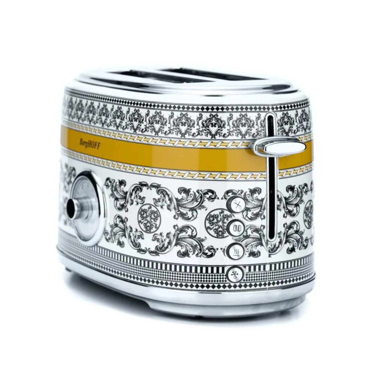 BergHOFF GEM ROYAL Margery Siyah Sarı Desenli İki Dilim Ekmek Kızartma Makinesi - 2