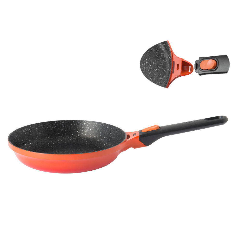 Berghoff Gem Stay Cool Çıkarılabilir saplı Tava Turuncu 24 Cm - 1