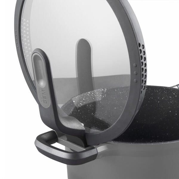 Berghoff Gem Stay Cool  Gri Tencere 28 cm - 5