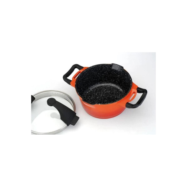 Berghoff Gem Stay Cool Soft Orange Tencere 28 Cm - 5