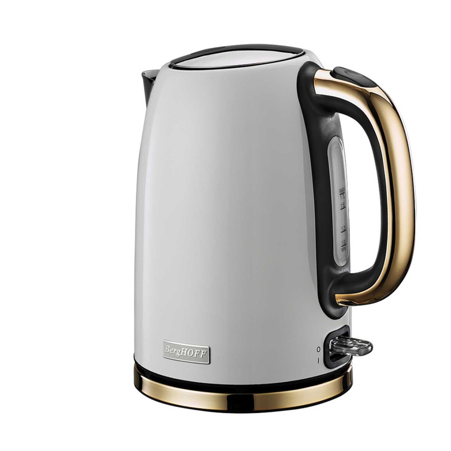BergHOFF GEM TITAN 1.7 Litre Parlak Beyaz Gold Su Isıtıcısı - 1