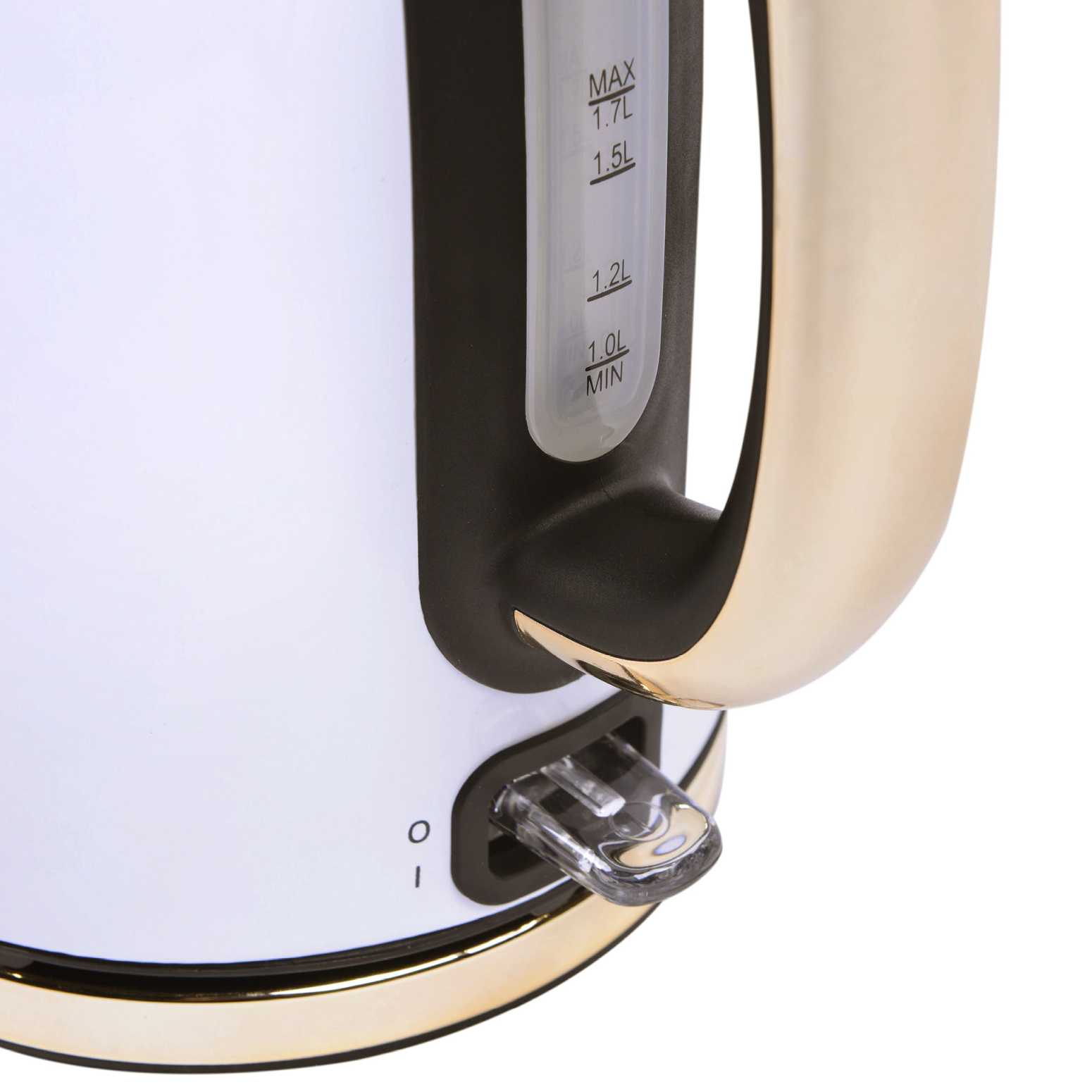 BergHOFF GEM TITAN 1.7 Litre Parlak Beyaz Gold Su Isıtıcısı - 2