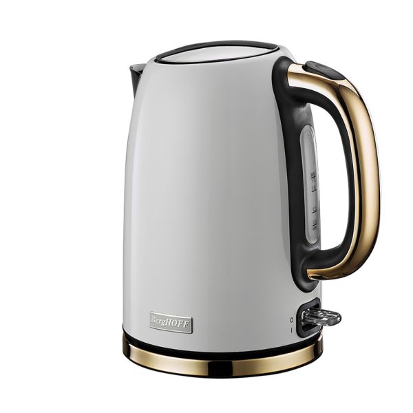 Berghoff - Berghoff Gem Titan 1.7 Litre Parlak Beyaz Gold Su Isiticisi Ve Berghoff Ekmek Kizartma Makinesi (1) Berghoff - Berghoff Gem Titan 1.7 Litre Parlak Beyaz Gold Su Isiticisi Ve Berghoff Ekmek Kizartma Makinesi (1)