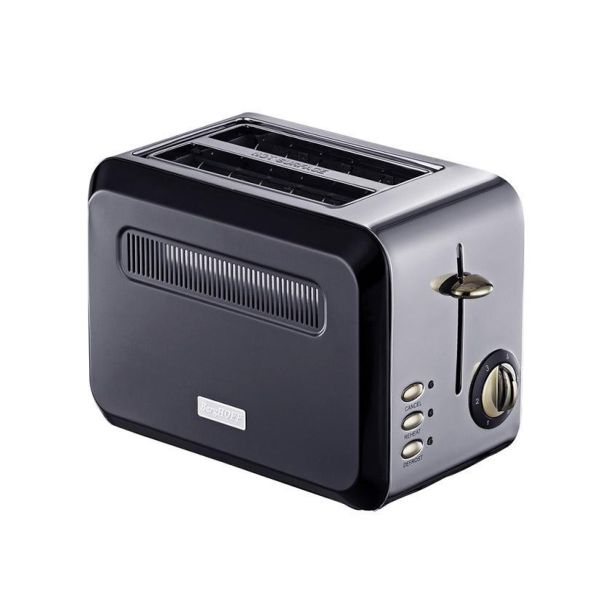 BERGHOFF - Berghoff Gem Titan Parlak Gümüş Siyah İki Dilim Ekmek Kızartma Makinesi BERGHOFF - Berghoff Gem Titan Parlak Gümüş Siyah İki Dilim Ekmek Kızartma Makinesi
