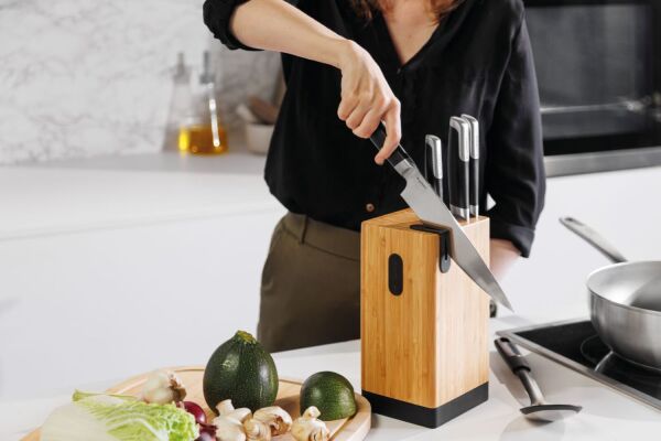 Berghoff Graphite Bambu Bloklu 5 Parça Bıçak  Seti - 3