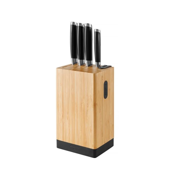 Berghoff Graphite Bambu Bloklu 5 Parça Bıçak  Seti
