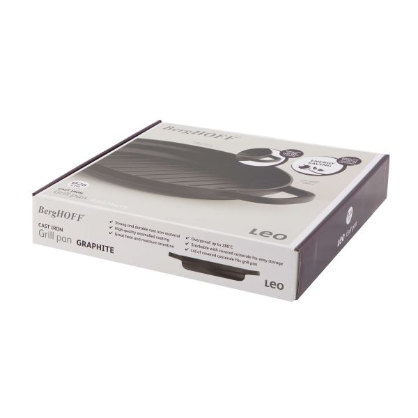 Berghoff Graphite Döküm Demir Tava 26 cm - 3