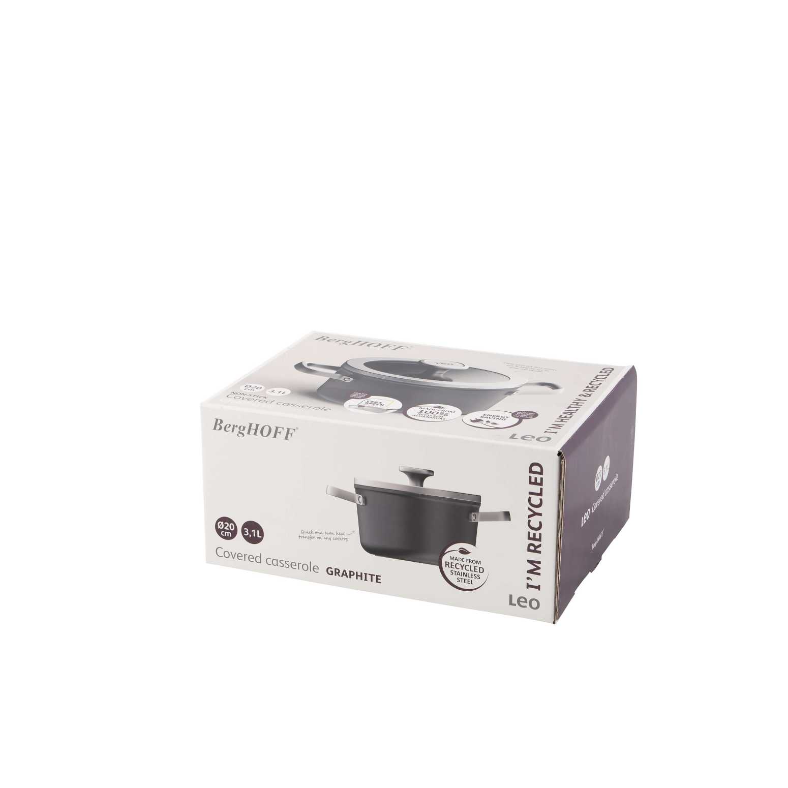 Berghoff Graphite Tencere 20 cm - 3