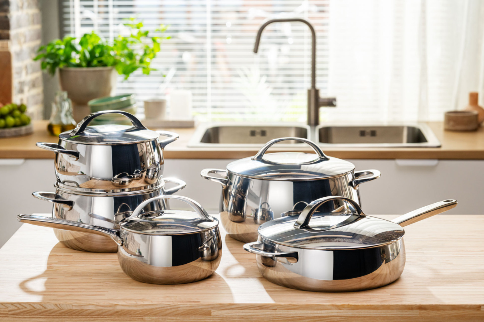 Berghoff Home Belly 10lu Tencere Seti Stellar Çelik - 3