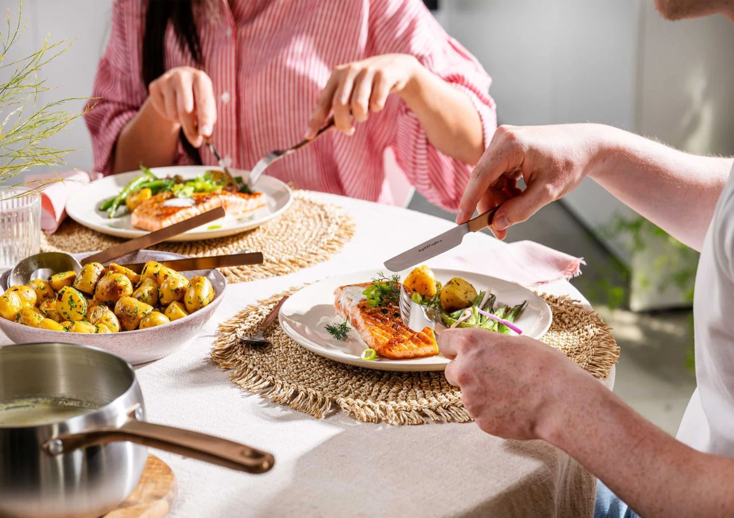 Berghoff Home Belly 2 Parçalı Salata Servis Seti Füme Siyah - 3