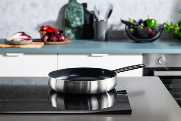 Berghoff Home Belly 2li Yapışmaz Yüzeyli Tava Seti 20-24cm Füme Siyah (1)