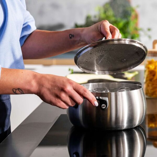 Berghoff Home Belly 5li Tencere Seti Smokey Siyah - 4